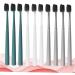 Fomiyes 10-Pack Nylon Silk Toothbrushes - Electric Friendly Hotel Quality Japanese Style for Adult Care - Buy Online on GoSupps.com