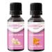 Flavor drops sugar -free set 2x 30 ml - white chocolate & caramel tape |Slots without calories for sweeten with dosing aid |Vegan |For natural yoghurt porridge or quark - Hello Shape white chocolate & caramel -tape 30 ml (2 Pack)