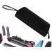 Blow Dryer Case - Hair Dryer Case Curling Iron Bag | Dustproof Oxford Cloth Pu Leather Blow Dryer Protective Bag Portable Hair Air Wrap Dryer Case for Outdoors 14.96x6.29x5.51inches Black - Buy Online on GoSupps.com