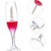 SOIMISS Lot De 12 Tubes De Brillant L vres Mini 8 Ml Forme Verre Vin Rouge Rechargeables Portable Pour Cosm tiques Bouchons - Buy Online on GoSupps.com
