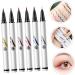 Balacoo 6pcs White Eyeliner Liquid Ultra-fine Felt-tip Eyeliner 4 in One Makeup Pen Liquid Eyeliner Matte - Buy Online on GoSupps.com