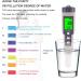 Yewhick Digital Salinity Tester - 4 in 1 Salt/EC/TDS/Temp Meter for Saltwater Pool, Aquarium, Koi Fish Pond - Waterproof & High Accuracy with ATC - Buy Online on GoSupps.com