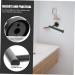 Solustre 6-Piece Bathroom Accessories Set - Stainless Steel 304 Hooks & Holders for Towels Toilet Paper & Slippers - Nail-Free Under Cabinet Storage - Buy Online on GoSupps.com