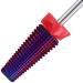 PANA Nail Carbide 5 in 1 Bit - Two Way Rotate for Left and Right Handed - Fast Acrylic/Gel Removal - 3/32 Shank - Manicure Drill Machine (Fine - F Purple) - Buy Online on GoSupps.com
