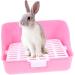 VANZACK Box Rabbit Toilet Pet Toilet Little Pig Pee Toilet Pet Drawer Potty Rabbit Potty Pet Supply Pet Pee Toilet Bunny Toilet Pet Potty Bunny Potty Pet Litter Tray Pet Training Corner 28.5X23.5X15.5CM Pink - Buy Online on GoSupps.com