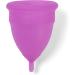 OVIO Menstrual Cup - Soft & Flexible 100% Medical Grade Silicone - Leak Free & Reliable - Regular Size with Travel Pouch - Buy Online on GoSupps.com