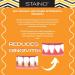 Staino Minis Interdental Brushes - 10 Piece Matchbook 36 Packs of 10 for Optimal Oral Care | International Shipping Available - Buy Online on GoSupps.com