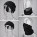 Men's Sibba Neck Gaiter 2-Pack Black - Winter Face Coverings for Sports & Outdoors - Buy Online on GoSupps.com