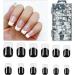 Square False Nails for Women and GirlsComfortable and Long lasting European and American Style Nail Accessories - Buy Online on GoSupps.com