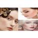 Glitter Eyeshadow Palette Makeup Set 4 Colors Shimmer Eyeshadow Palette Gold Eyeshadow Highly Pigmented Long Lasting Waterproof Sweatproof Professional Nude Eyeshadow Palette Make Up Palettes for Women Warm Natural Neutral Smokey Eye Eyeshadow Palette (8# - Buy Online on GoSupps.com