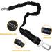 Premium Adjustable Dog Seat Belt - 2 Pieces Durable Black Car Safety Harness for Dogs - Buy Online on GoSupps.com
