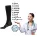 Compression Socks for Men & Women - 1-Pack Black Quick-Drying Anti-Odor Sports Socks Size XL - Buy Online on GoSupps.com