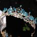 FRCOLOR Princess Tiara Crowns Blue Gem Crown Crystal Girls Tiara Rhinestone Tiara for Little Kid - Buy Online on GoSupps.com
