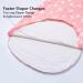 Beeweed 1.5 Tog Cotton Baby Sleeping Bag 18-36 Months - Unisex Wearable Blanket for Toddlers - Sleeveless Swaddle Sack with Double Zipper - All Seasons Sleep Bag - Swan Design - Buy Online on GoSupps.com