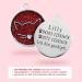 Personalized Ibera Gifts for Medium to Large Cats - Engraved Collar & Red Glitter Neck Band - Buy Online on GoSupps.com