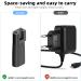 Universal 6 Razor Charger Connector Set with USB-C Cable | Compatible with Philips Remington & Braun Razors - Buy Online on GoSupps.com