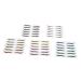 FRCOLOR 36 Pairs Glitter Eyeliner Eye Skin Sticker Double Eyelid Strips Eye Makeup Stickers Tool Miss Flash