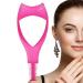 Lashes Applicator Tool Eyelashes Tools Mascara Shield Applicator Guard Lash Mascara Shield Guard Comb Protector Eyelid Eyelash Tool Lash Buddy for Natural Look Make Up Hot Pink