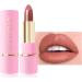 Waterproof Matte Lip Gloss for Women Long Lasting Smudge-Proof Matte Lipstick Makeup Pigments Cup Matte Lipstick Moisturizing Brown Pigments - Buy Online on GoSupps.com