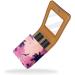 Travel Lipstick Organizer Case - Portable Makeup Bag with Mirror | Purple Palm Tree Sunset Design - Buy Online on GoSupps.com