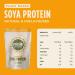 Pulsin 250g Unflavoured Vegan SOYA Protein Powder - 9g Protein, 0.1g Carbs, 39 Kcals - Gluten Free, Palm Oil Free, Dairy Free - Buy Online on GoSupps.com