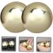 Magiclulu Brass Hand Training Massage Balls - Perfect for Palms & Finger Fitness | Enhance Grip & Relaxation - Buy Online on GoSupps.com