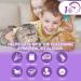 Calming Collar for Cats - Anxiety Relief and Natural Calm Treatment - Adjustable, Waterproof, Pheromone-Infused - 2 Pcs Purple - 60 Day Supply - for Kittens and Medium to Large Cats - Buy Online on GoSupps.com