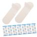 Beaupretty 100pi ces Bande Adh sive pour Soins des Peaux Craquel es Bandages Adh sifs Respirants Compresses Adh sives pour Sport Bande Extensible Bandage de Soutien pour Talon et Orteils