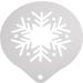TRIXES Set of 3 Christmas Items Stencil Coffee Kit Santa Snowflake and Gingerbread - Buy Online on GoSupps.com