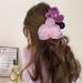 Orchid Flower Hair Claw Clips Non Slip Flower Hair Claw Ponytail Maker Holder Ponytail Hairpiece Clip Ponytail Strong Hold Jaw Clips for Women and Girls - Buy Online on GoSupps.com