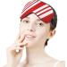Buy Adjustable Candy Cane Sleep Mask for Women | Comfortable Eye Shades with Elastic Strap | Perfect Gift for Restful Sleep - Buy Online on GoSupps.com