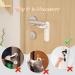 SAFELON 2 Pcs Door Lever Locks - Childproof & Petproof Safety Locks for Toddlers (White) - Buy Online on GoSupps.com