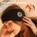 Grey Sleeping Headband for Women - Soft Winter Warm Eye Mask and Noise-Proof Earmuffs - Buy Online on GoSupps.com