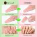 UR SUGAR Pastel Poly Extension Gel Nail Kit - 6 Summer Colors | Acrylic Gel Builder Set with Slip Solution & Manicure Tools - Buy Online on GoSupps.com