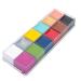 12 Colors 3.4oz Cosmetic Palette Professional Fast Drying Water Based DIY Body Makeup Palette Versatile Palette for Face and Body Art Ideal for Customizing Makeup Looks Easy to