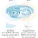 CONBELLA Ice Face Mask for Hot/Cold Therapy - Gel Bead Mask for Puffy Eyes, Headaches & Stress Relief - Soft Plush Backing - Eye Holes - 6 Blue Pack - Buy Online on GoSupps.com