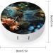 Dragonfly Flying on The Pond Contact Lens Case - Stylish Travel & Care Box for Your Lenses - Buy Online on GoSupps.com