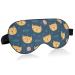 Haskirky Light Blocking Eye Mask Breathable and Adjustable Adult Men and Women Travel on Business Trips Yoga Meditation Light Smooth Comfortable Eye Mask Office Deep Sleep Goodies Cat Fish Paw Ball
