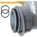 Qrity 6-Piece O-Ring Sealing Rubber - Flat Seals for Hose Connections OD 45mm ID 39mm - Durable Round Seals for Optimal Performance - Buy Online on GoSupps.com
