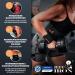 Jeff Iron Premium Weight Lifting Belt for Men & Women | Double Sewn Gym & Powerlifting Belt - Black-Orange - Buy Online on GoSupps.com