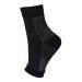 Buy 1 Pair Ankle Elastic Compression Sock Sleeve for Cycling & Running - L/XL Black | Support Brace for Injury Recovery - Buy Online on GoSupps.com