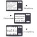 Portable Digital Magnifier 3.5 inch portable digital magnifier with LED light 2X-24X hand-held reader 15 color modes LCD monitor suitable for old children poor eyesight reading watching trying - Buy Online on GoSupps.com