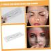 Healeved Eyebrow Ruler 100pcs Eyebrow Design Ruler Tools Brow Stencil Measuring Tool Brow Ruler Make up - Buy Online on GoSupps.com
