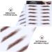 Healeved 4pcs Eyebrow Stickers Eyebrows Makeup Tools False 6d Mold Modify Water Transfer Paper with Ink - Buy Online on GoSupps.com