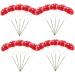 Alipis 60 Pcs Mushroom Cake Toppers Lovely Tiny Mushrooms Birthday Cake Decorations Woodland Theme Cupcake Toppers Cute Mushroom Cupcake Topper Balloon Pump Paper Cup Foam Statue Red - Buy Online on GoSupps.com