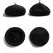 Trounistro 4 Pack Beret Hat French Beret Cap - Winter Fashion Solid Color Hat for Women/Girls/Ladies - Color Set 1 - Buy Online on GoSupps.com