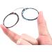 Kokobin Unisex Reading Glasses | Compact Mini Nose Clip | Blue Leopard +2.0 | Slide-Resistant Reading Aid | International Shipping Available - Buy Online on GoSupps.com