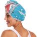 Shark Surfboard Hair Towel 2 Pack | Super Absorbent Quick Dry Hair Turbans for Women & Girls - Buy Online on GoSupps.com