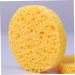 50 Pack Yellow Round Compressed Makeup & Bath Sponges - Face Wash, Body Cleansing, Exfoliating Loofah Kit - Buy Online on GoSupps.com
