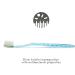 Buy Antibacterial Toothbrush with Silver Bristles & Blue Handle | Best International Shipping - Buy Online on GoSupps.com